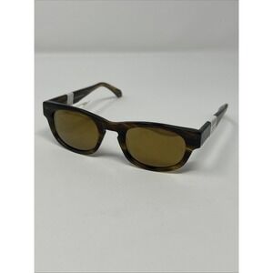 NWT Norman Childs VINTAGE 02 Sunglasses 46-22-140 GF Child Gray Fade Green Frame